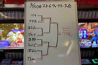 ストリートファイター６ TYPE ARCADE　ウィークリー大会